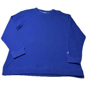 Penn State Nittany Lions Sweatshirt Cozy Casual Comfort Quilted Champion LARGE